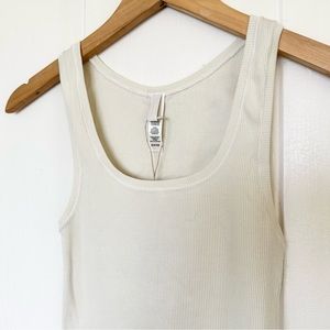 Skims cotton ribbed tank